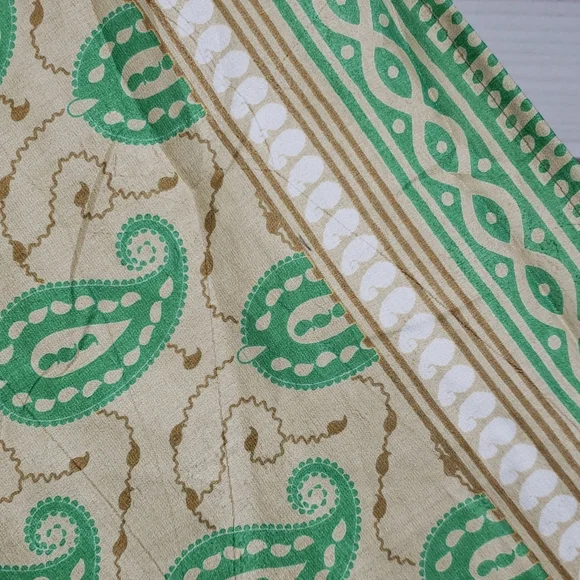 Darn Good Yarn Sari Silk Wrap Skirt Tea Goddess - Picture 16 of 16